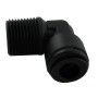 Gomito filettato 1/4" tubo 8 mm