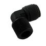Gomito filettato 3/8" tubo 8 mm
