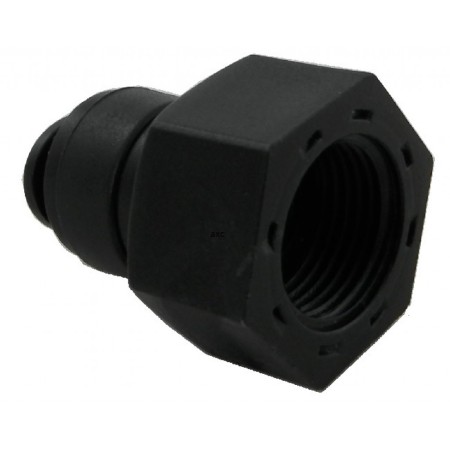 Raccordo diritto F 1/2" tubo 8 mm