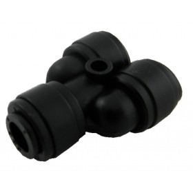Raccordo innesto rapido Y tubo 6 mm