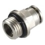 Raccordo diritto 6 mm - 1/8" Metallico