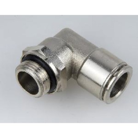Raccordo gomito 8 mm - 3/8" Metallico