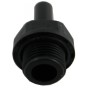 Raccordo innesto rapido diritto maschio 1/4" codolo 8mm