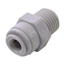Raccordo innesto rapido maschio dirtto  tubo 3/8" filetto 1/8"