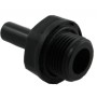 Raccordo innesto rapido diritto maschio 1/4" codolo 6mm
