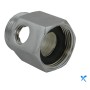 Raccordo dritto M F 3/4" foro 1/4"