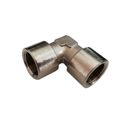 Raccordo a gomito 3/8" Metallico