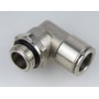 Raccordo gomito 10 mm - 1/4" Metallico