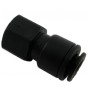 Raccordo dritto F 3/8" tubo 10 mm