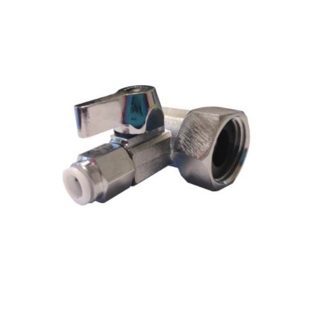 Valvola di intercettazione a T 3/8 MF tubo 3/8"