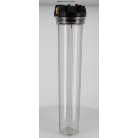 Tazza porta filtro 3 pezzi 20" OT Trasparente