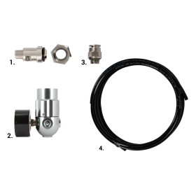 Kit di allaccio Co2 Swan per bombole ricaricabili