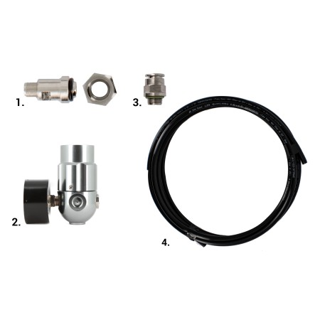 Kit di allaccio Co2 Swan per bombole ricaricabili