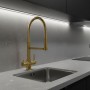 Miscelatore 5 vie doccia in acciaio inox 304 oro