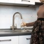 Miscelatore 5 vie tondo in acciaio inox 304