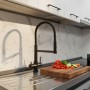 Miscelatore 5 vie doccia in acciaio inox 304 nero