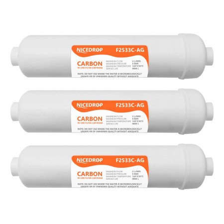Filtro in linea Swan 10" NICEDROP- Carbone Attivo + Ag 3PZ