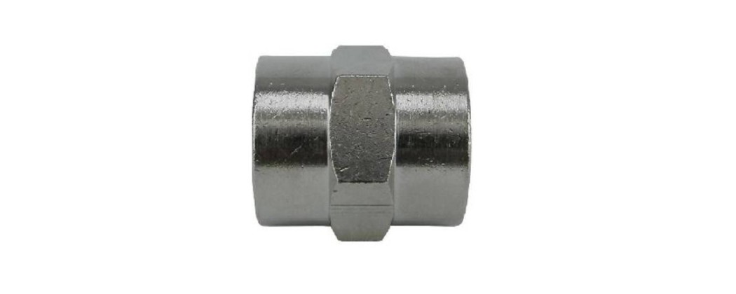 manicotti femmina-femmina filettato ottone nichelato | Acquaxcasa.com